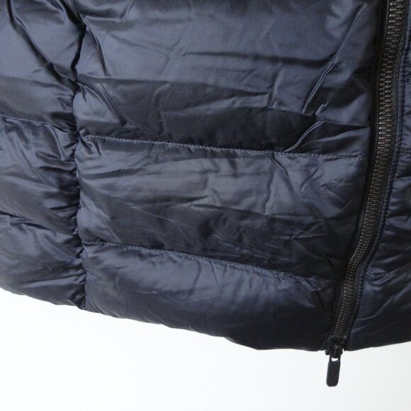 NWT LULULEMON Navy Blue Goose Down Long Hooded Brave The Cold Parka Jacket 4 - Picture 5 of 12